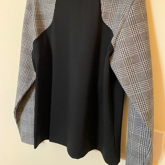 ALBERTO Glen Plaid Qtr Zip Pullover - Picture 6 of 6